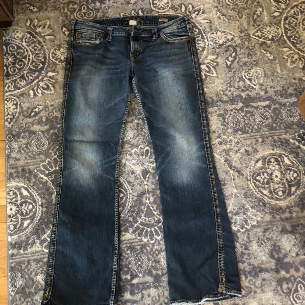 Silver jeans LIKE NEW size w34 L33 style Frances